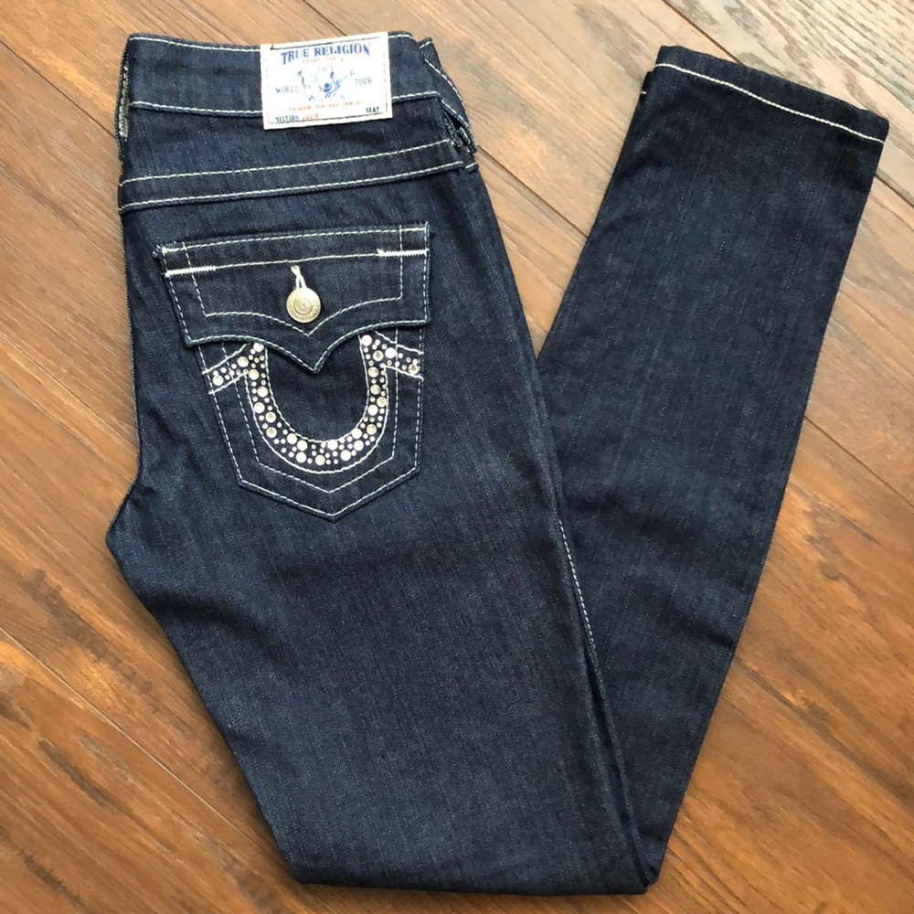 True Religion Jeans with crystals